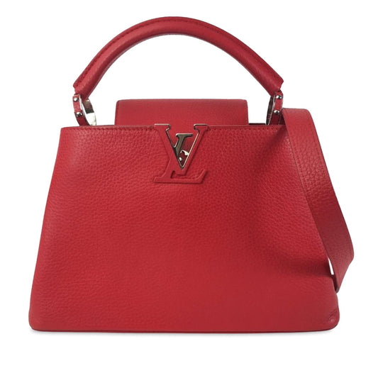 Louis Vuitton Taurillon Capucines BB (SHG-F0YTU4)