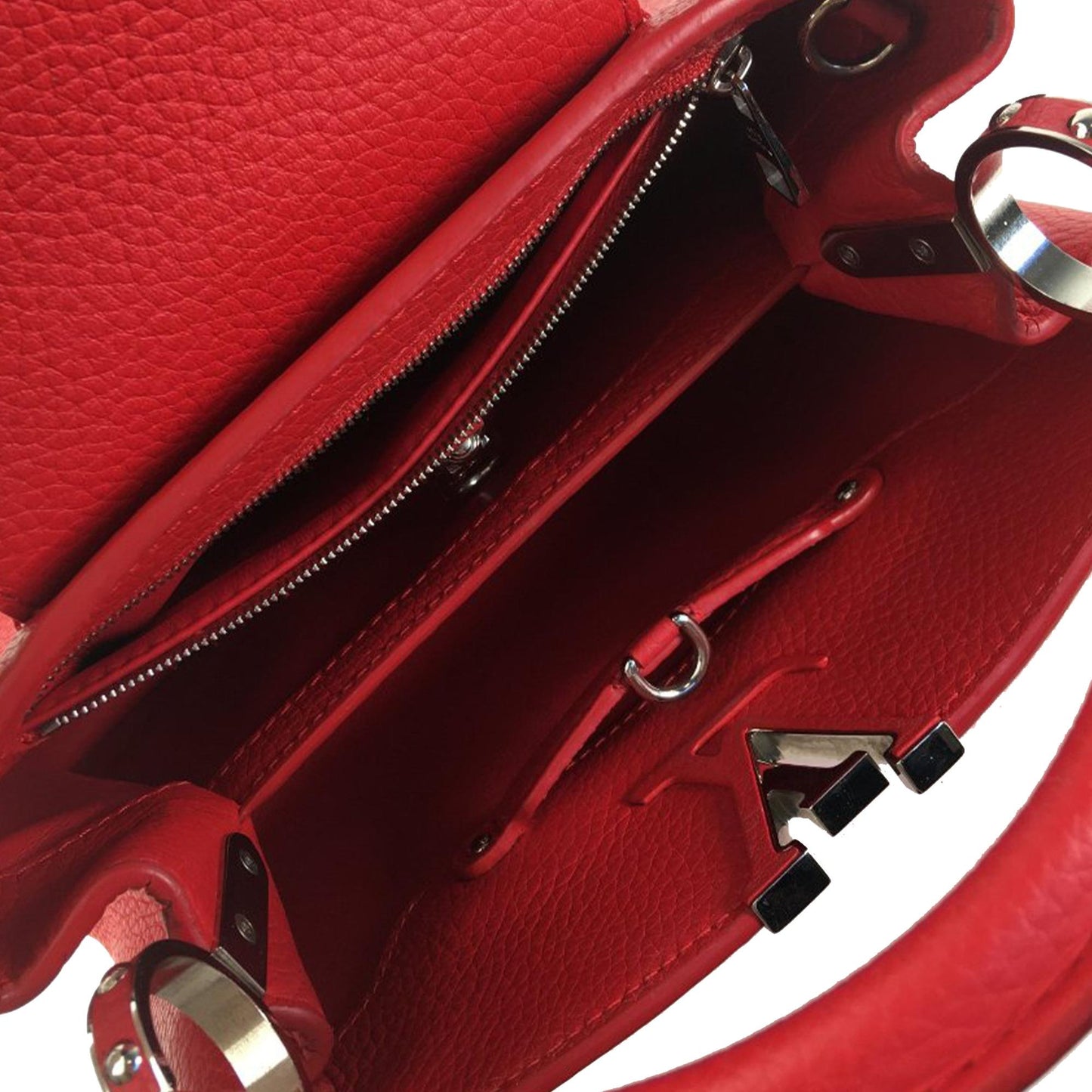 Louis Vuitton Taurillon Capucines BB (SHG-F0YTU4)