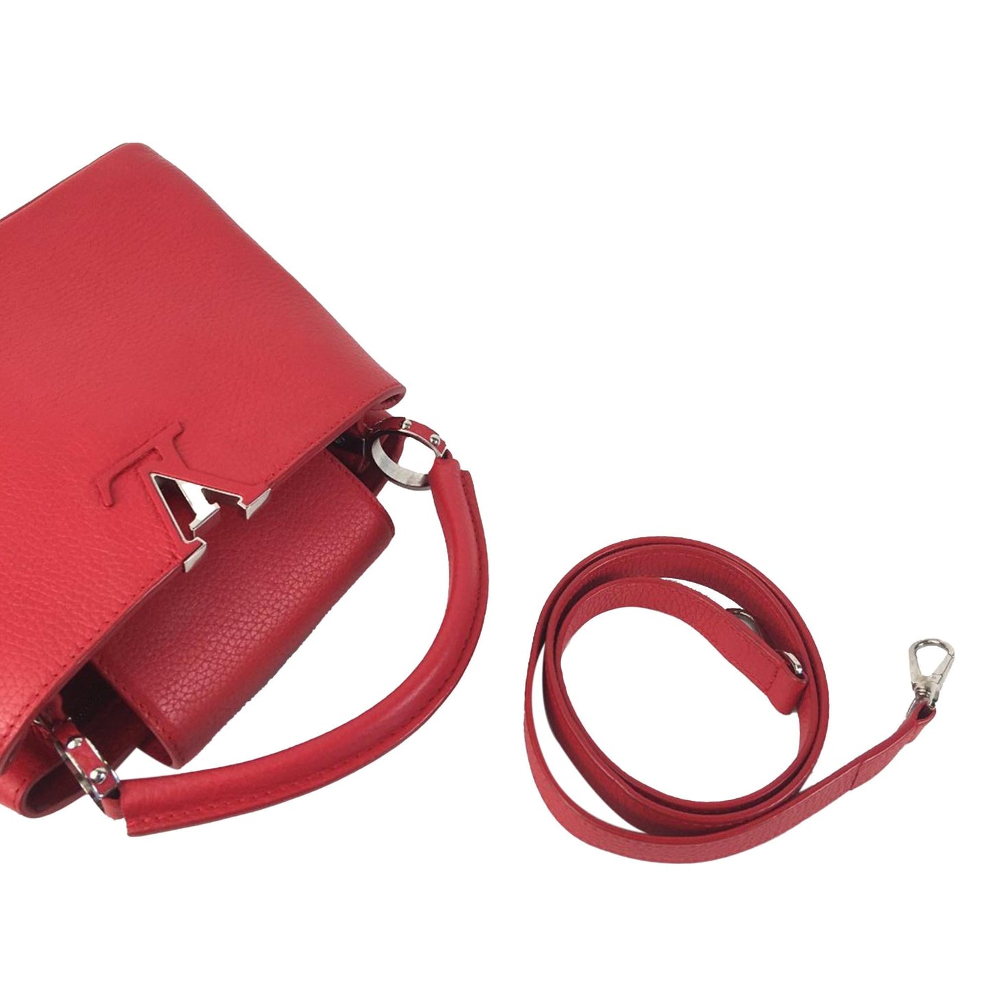 Louis Vuitton Taurillon Capucines BB (SHG-F0YTU4)