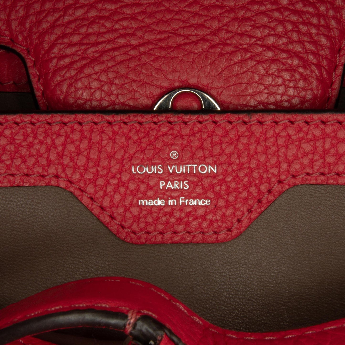 Louis Vuitton Taurillon Capucines BB (SHG-RvHWmy)