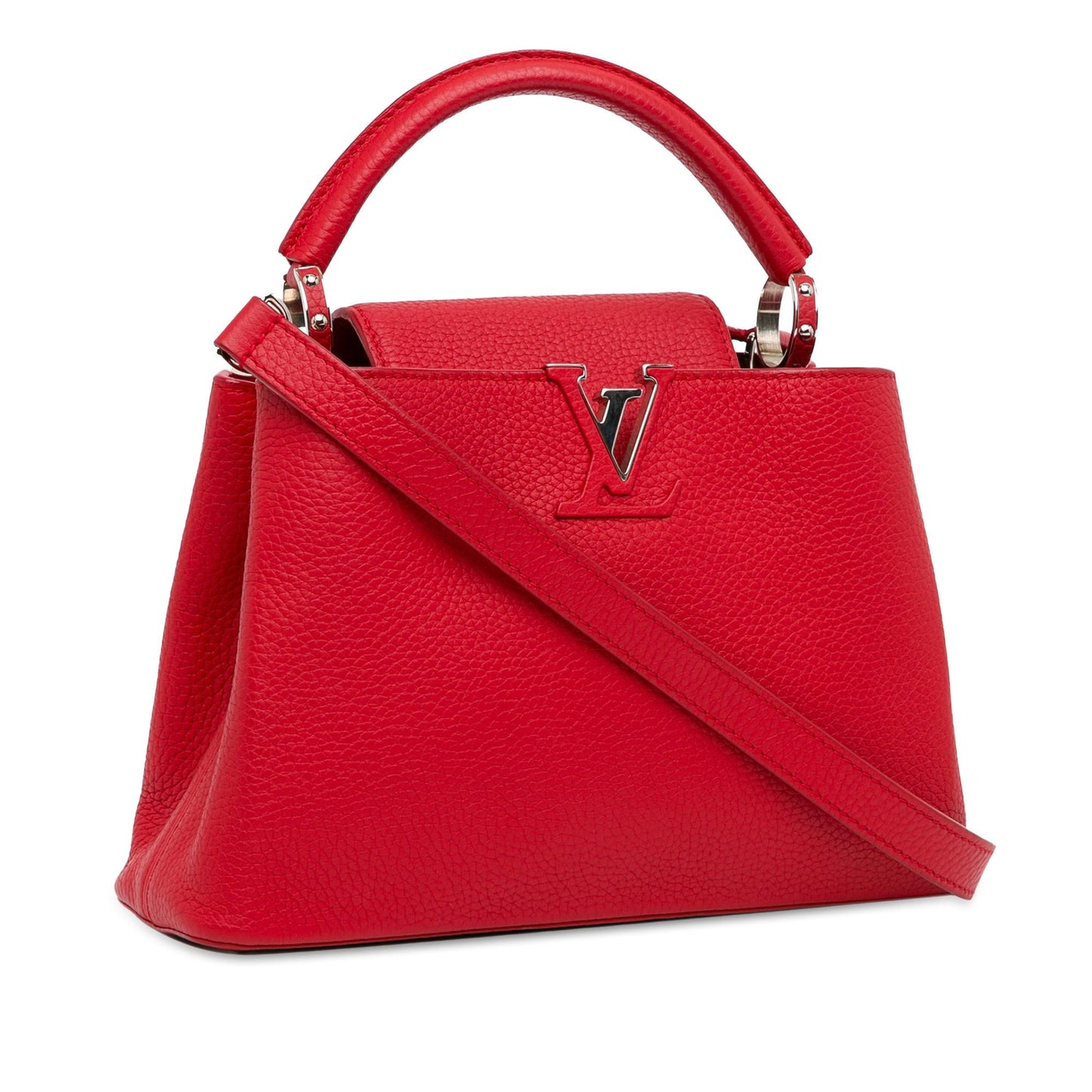 Louis Vuitton Taurillon Capucines BB (SHG-CP91zM)