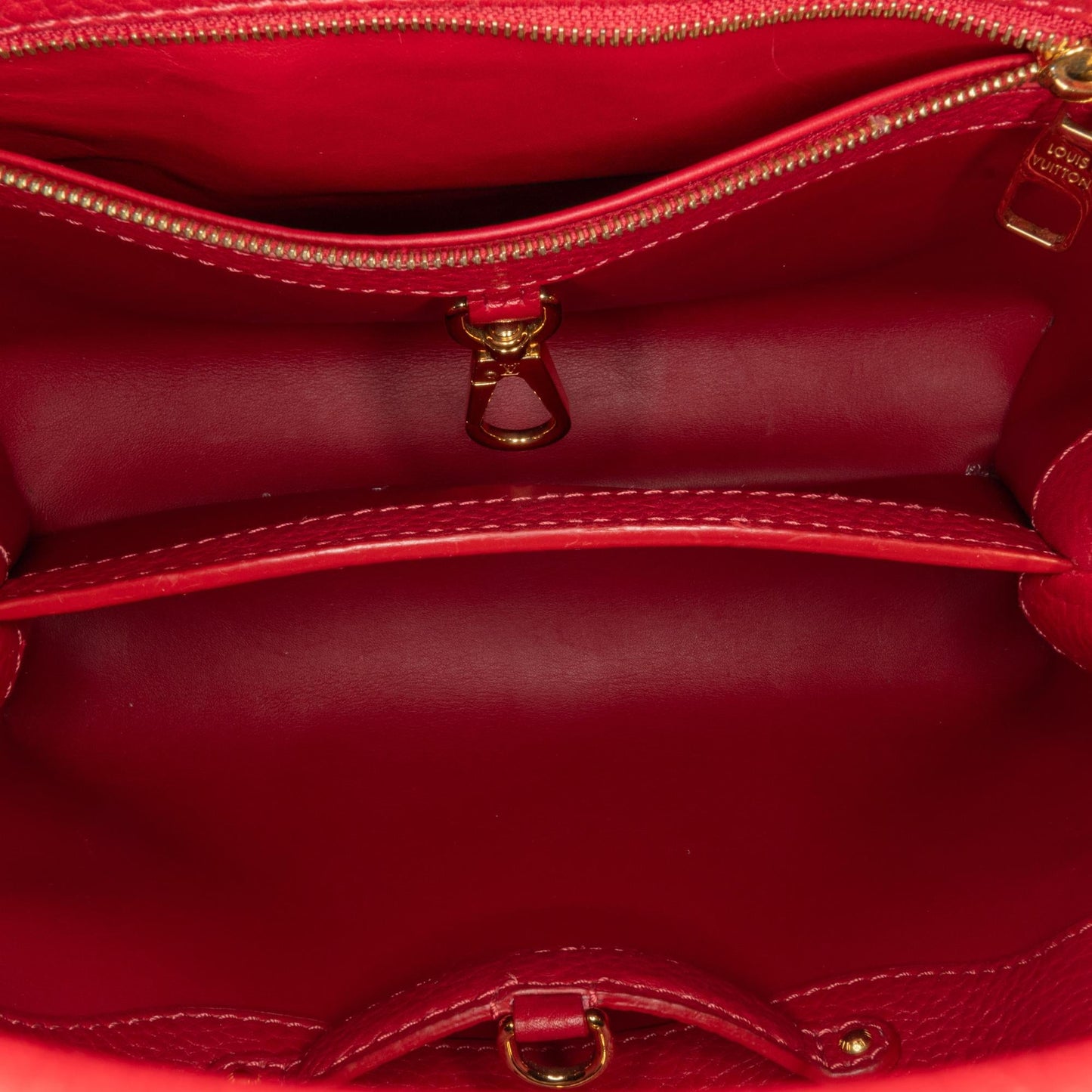 Louis Vuitton Taurillon Capucines BB (SHG-C1Zr2W)