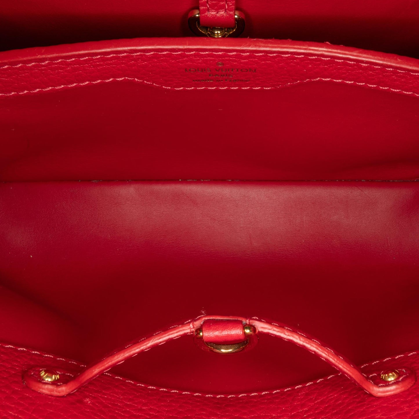 Louis Vuitton Taurillon Capucines BB (SHG-C1Zr2W)
