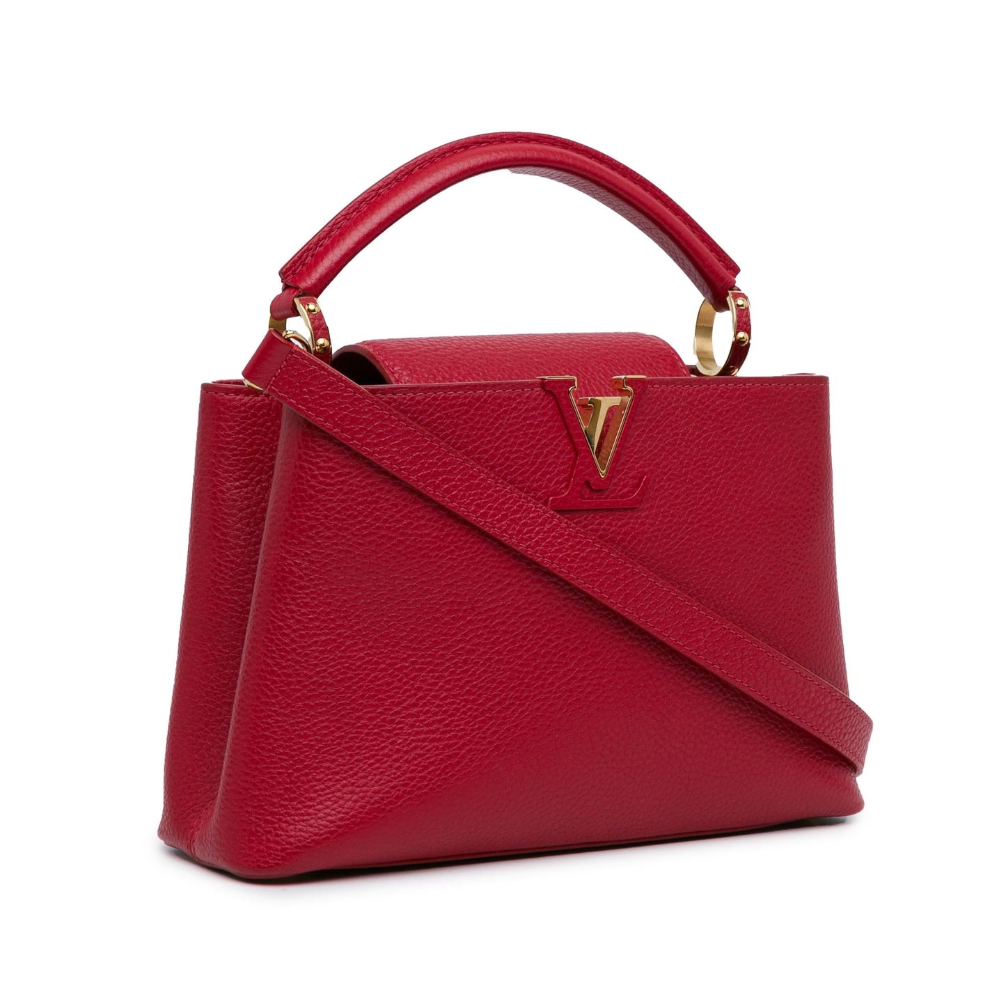 Louis Vuitton Taurillon Capucines BB (SHG-C1Zr2W)