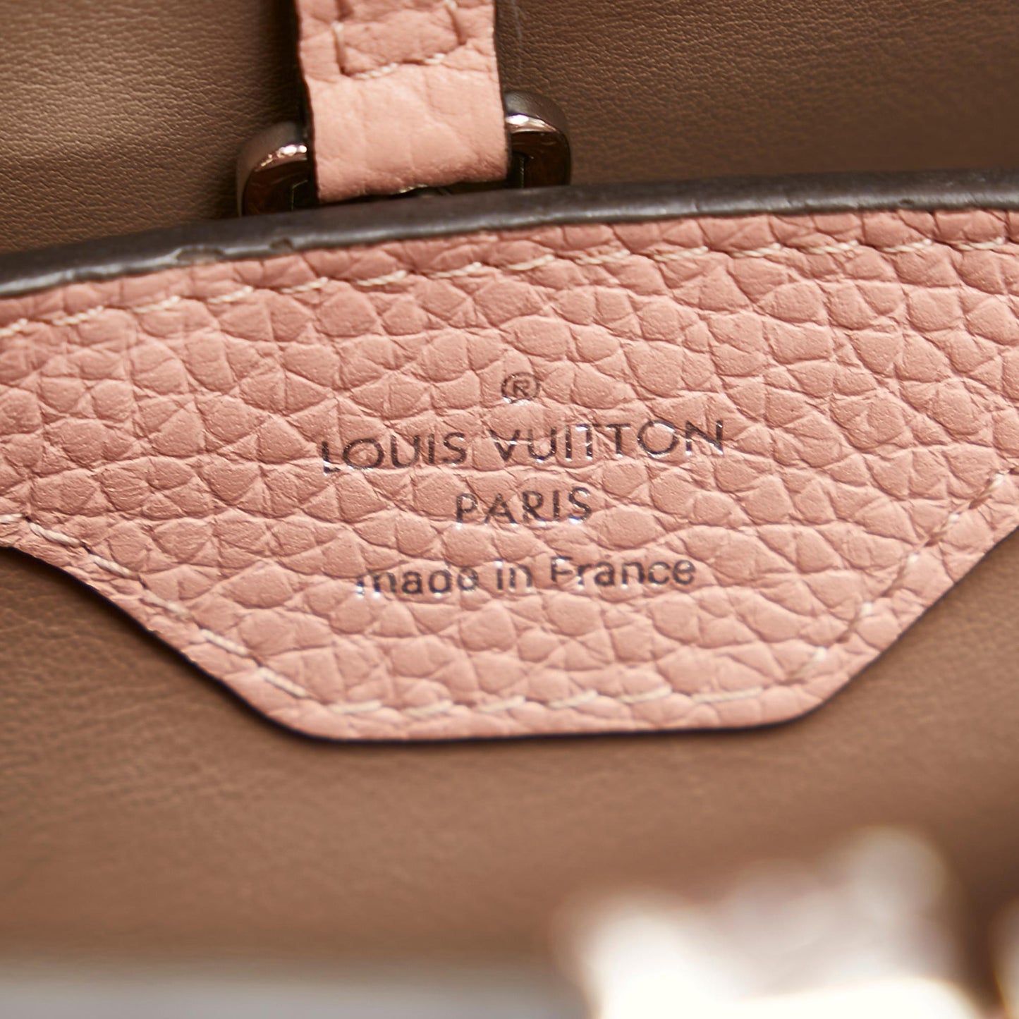 Louis Vuitton Taurillon Capucines BB