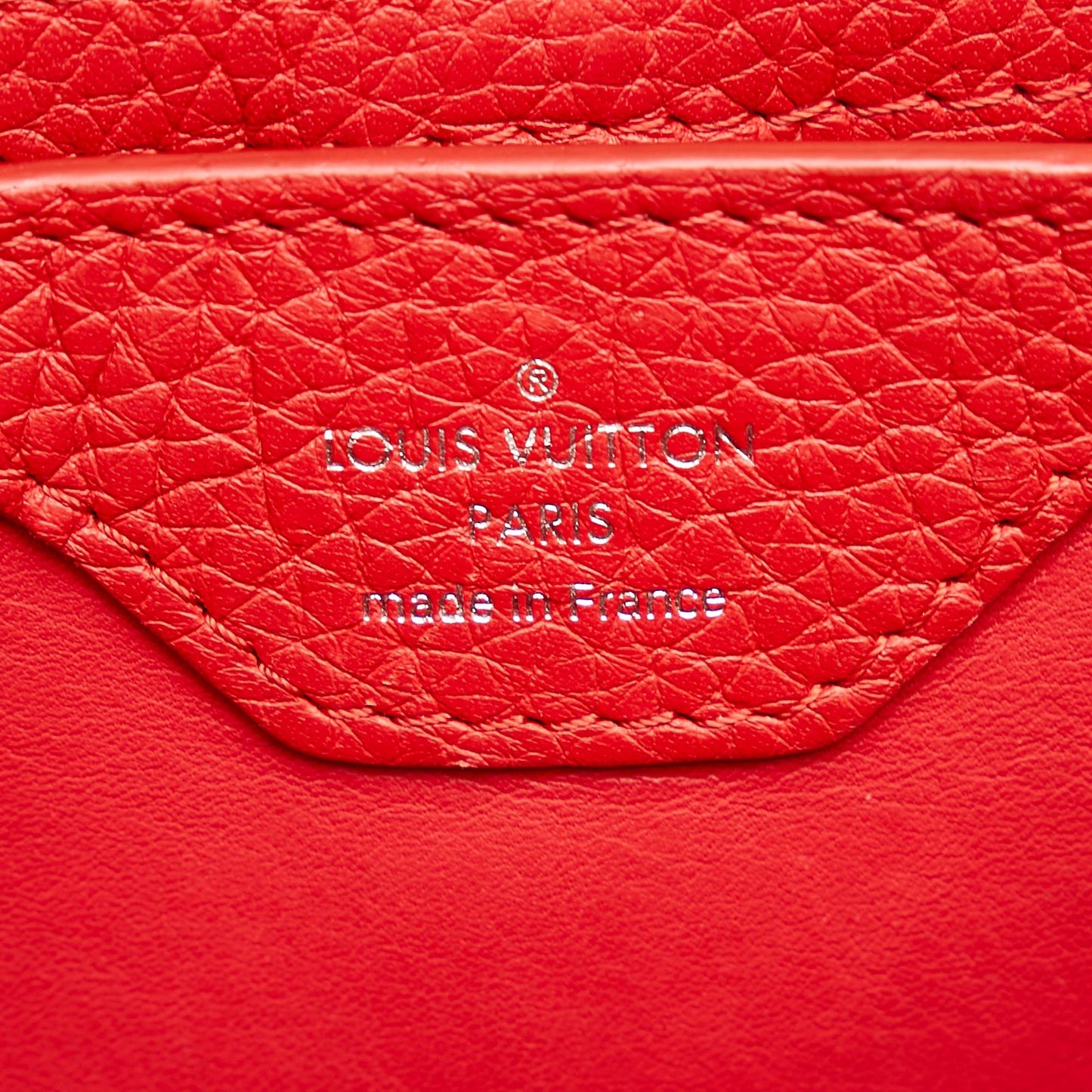 Louis Vuitton Taurillon Capucines BB