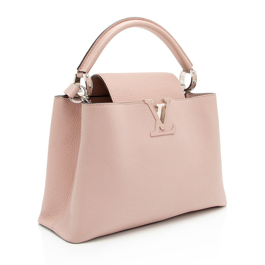 Louis Vuitton Taurillon Capucines MM Bag (SHF-LI0MzN)