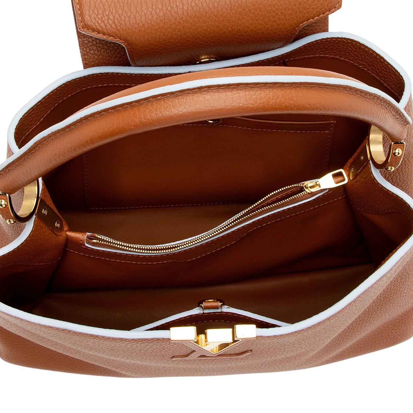 Louis Vuitton Taurillon Capucines MM Bag