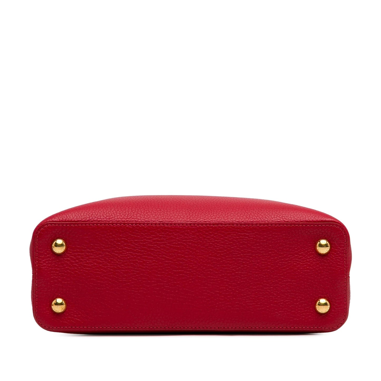 Louis Vuitton Taurillon Capucines MM (SHG-ph5xoX)