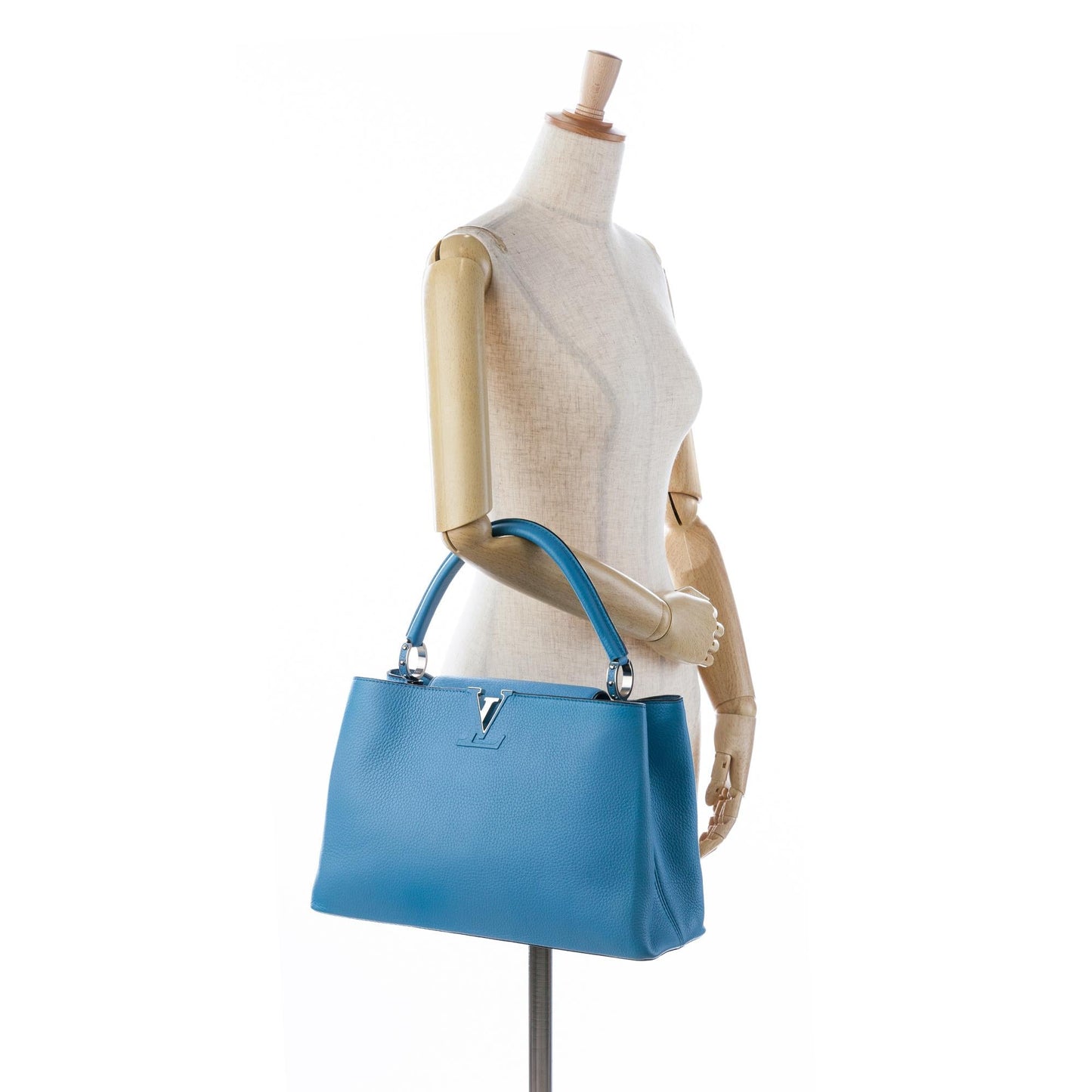 Louis Vuitton Taurillon Capucines MM (SHG-MsIgT1)