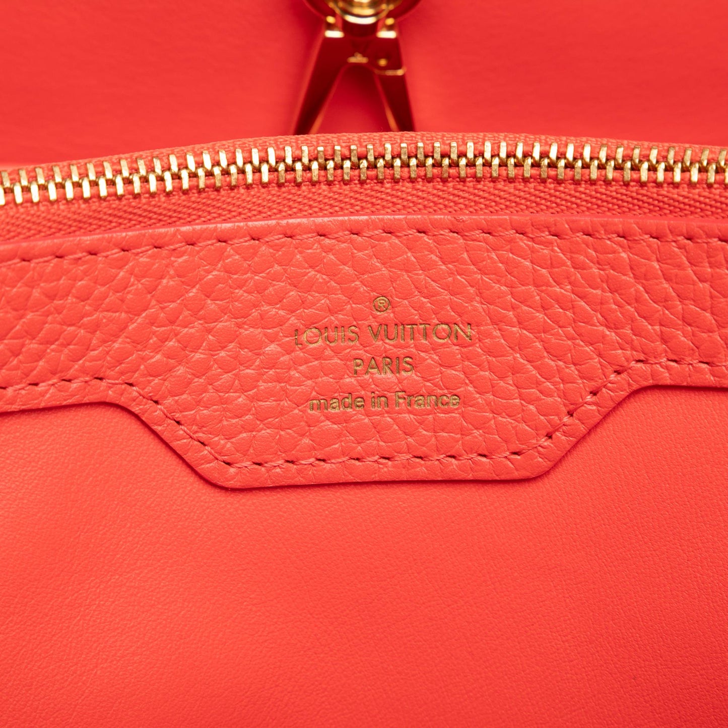 Louis Vuitton Taurillon Capucines MM