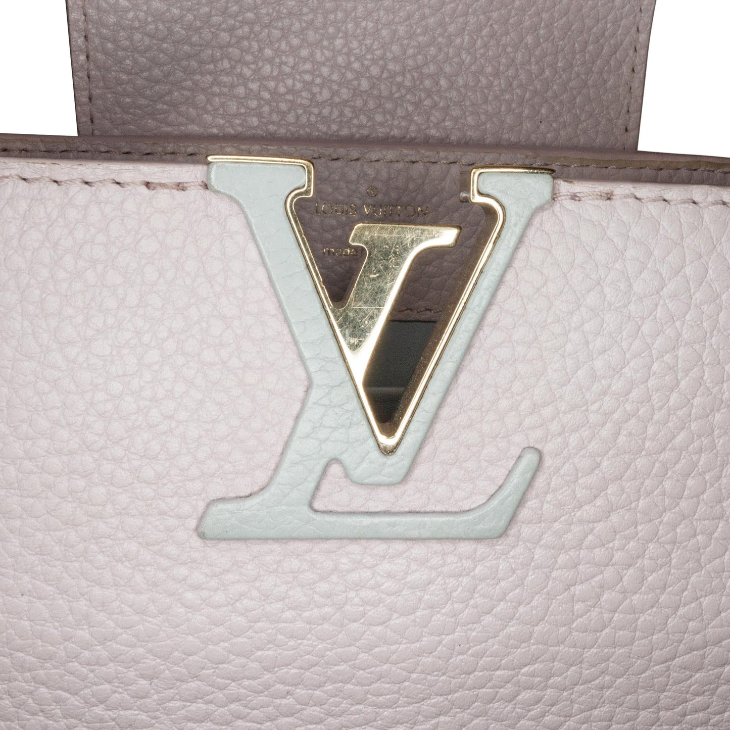Louis Vuitton Taurillon Capucines Mini Rainbow Wisteria (SHG-pwbWpV)