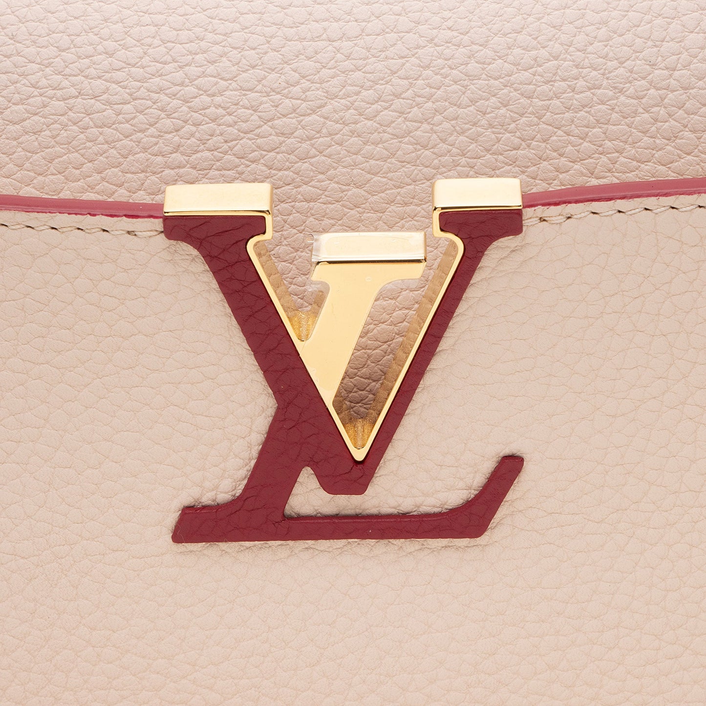 Louis Vuitton Taurillon Capucines PM Bag