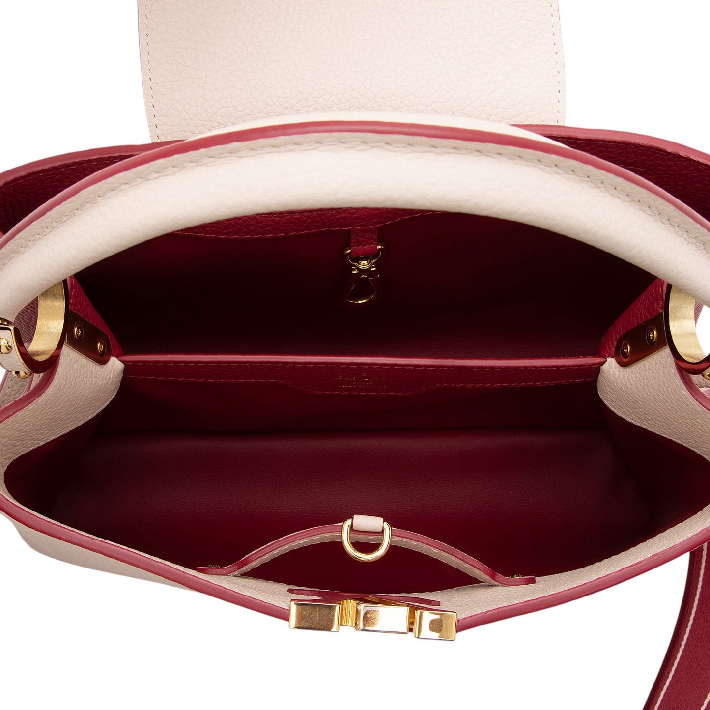 Louis Vuitton Taurillon Capucines PM Bag