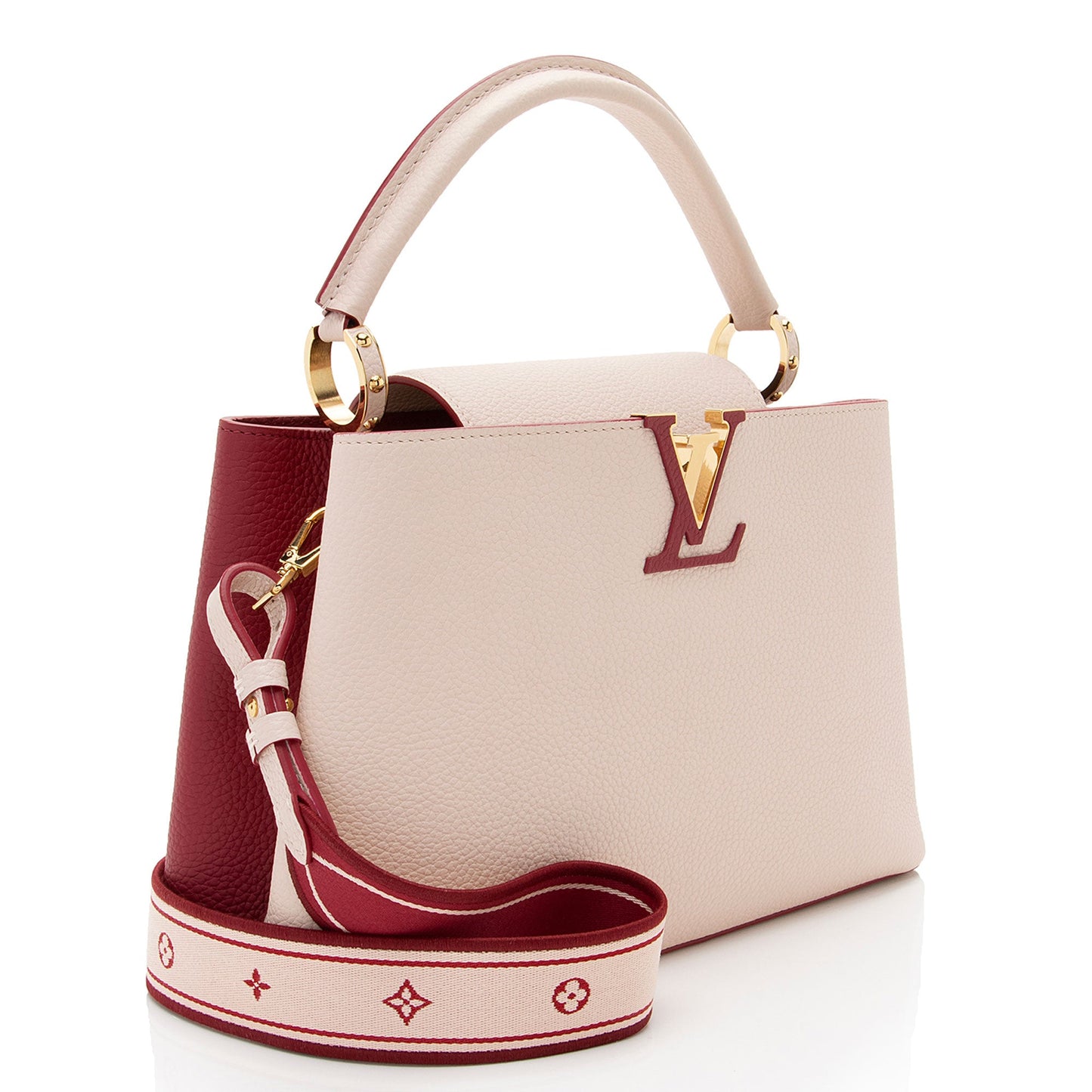 Louis Vuitton Taurillon Capucines PM Bag