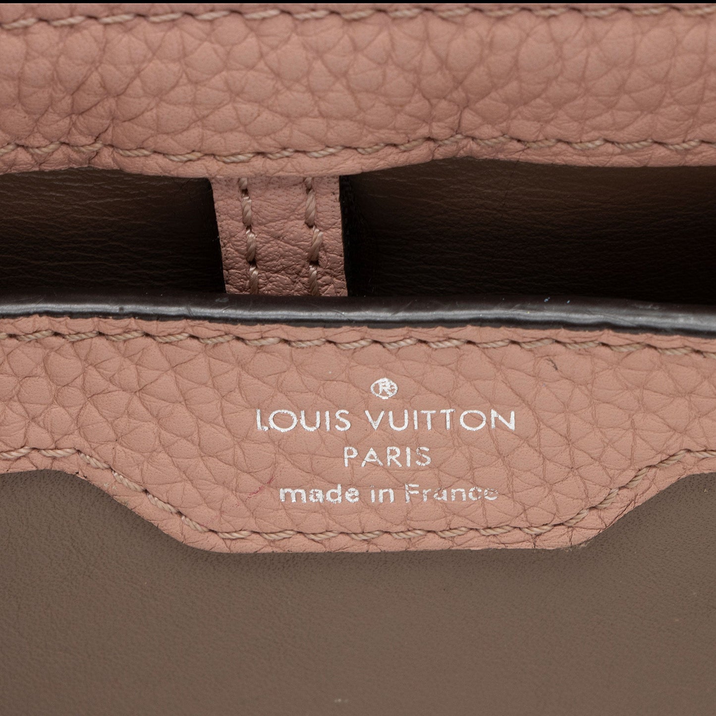 Louis Vuitton Taurillon Capucines PM Bag