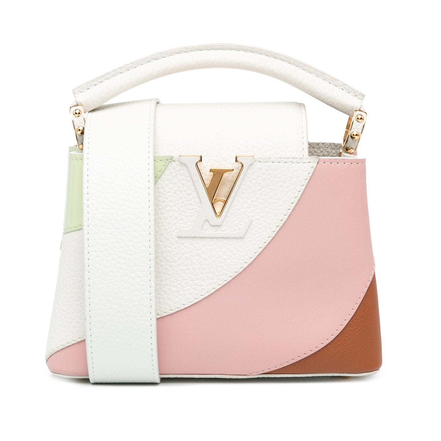 Louis Vuitton Taurillon Gelato Mini Capucines (SHG-8oiUzZ)