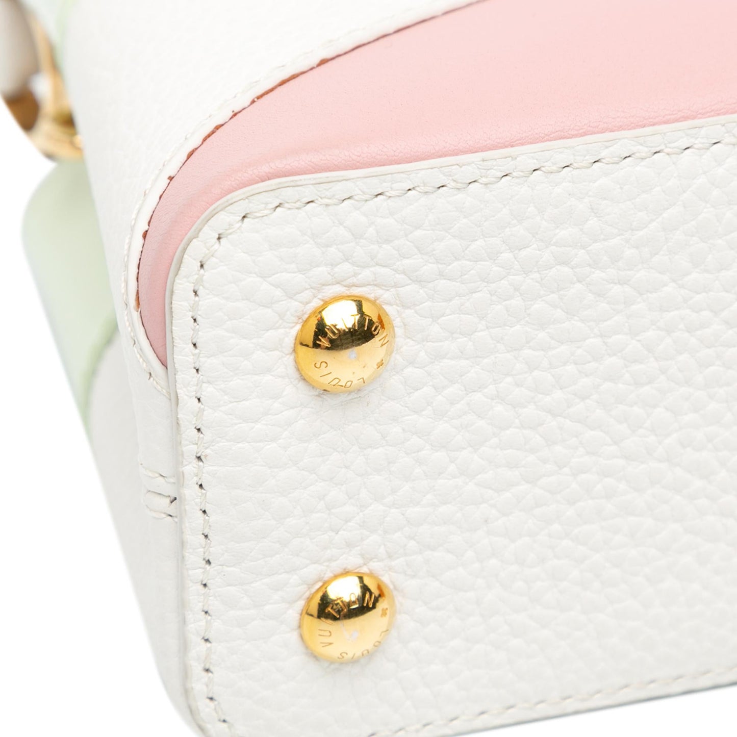 Louis Vuitton Taurillon Gelato Mini Capucines (SHG-8oiUzZ)