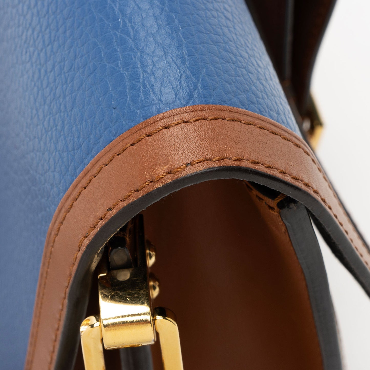 Louis Vuitton Taurillon Leather Dauphine MM Shoulder Bag