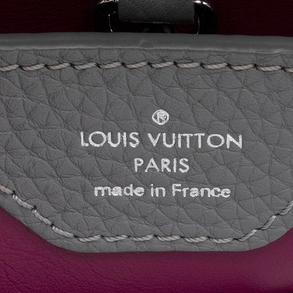 Louis Vuitton Taurillon Leather Python Capucines BB Bag -  (SHF-19402)