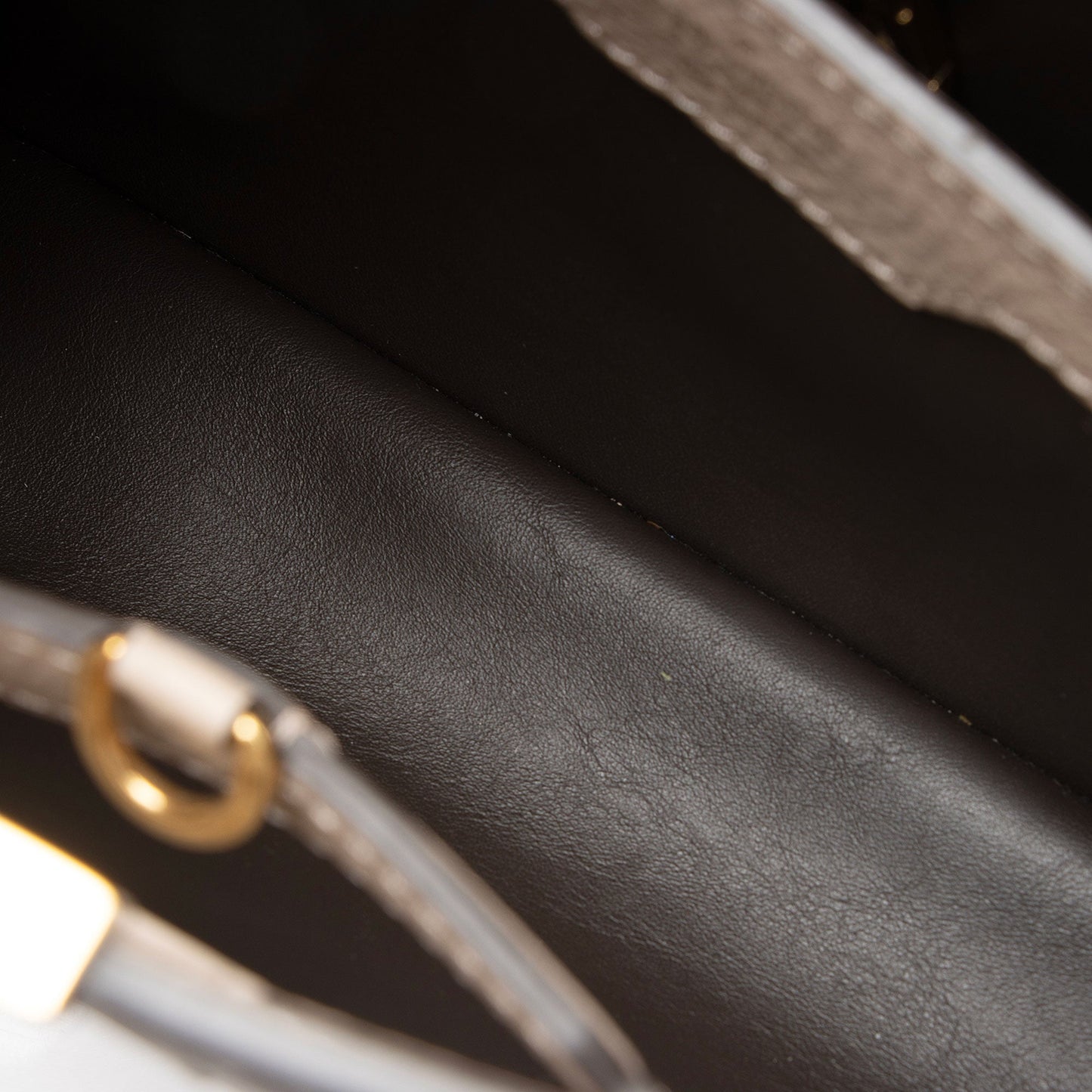 Louis Vuitton Taurillon Leather Python Capucines BB Bag (SHF-Pr9bYe)