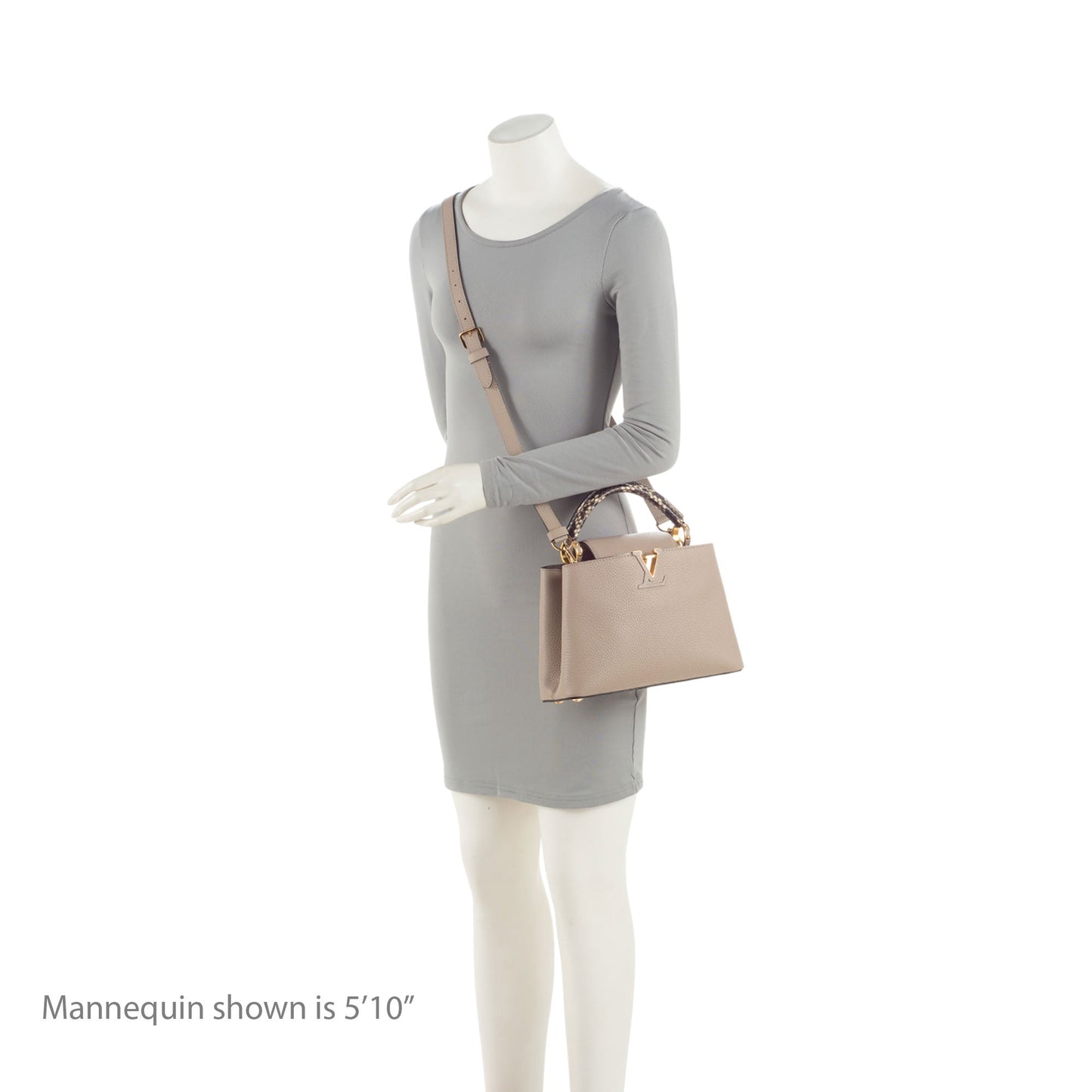 Louis Vuitton Taurillon Leather Python Capucines BB Bag (SHF-Pr9bYe)