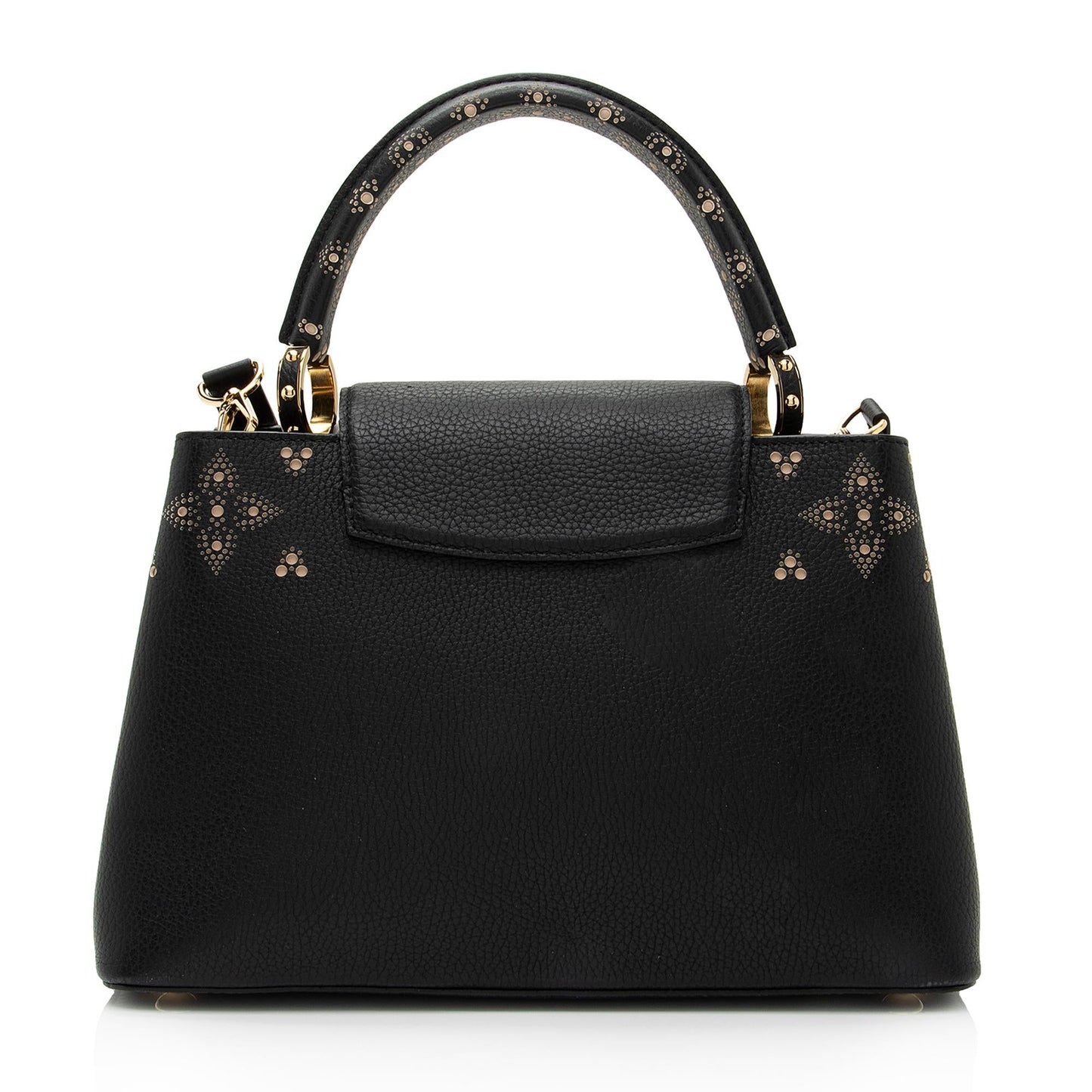 Louis Vuitton Taurillon Leather Sweet Brogues Capucines PM Bag (SHF-muGn5Y)
