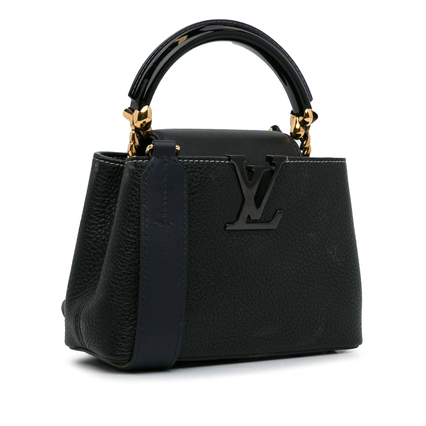 Louis Vuitton Taurillon Mini Capucines (SHG-onQ7mG)