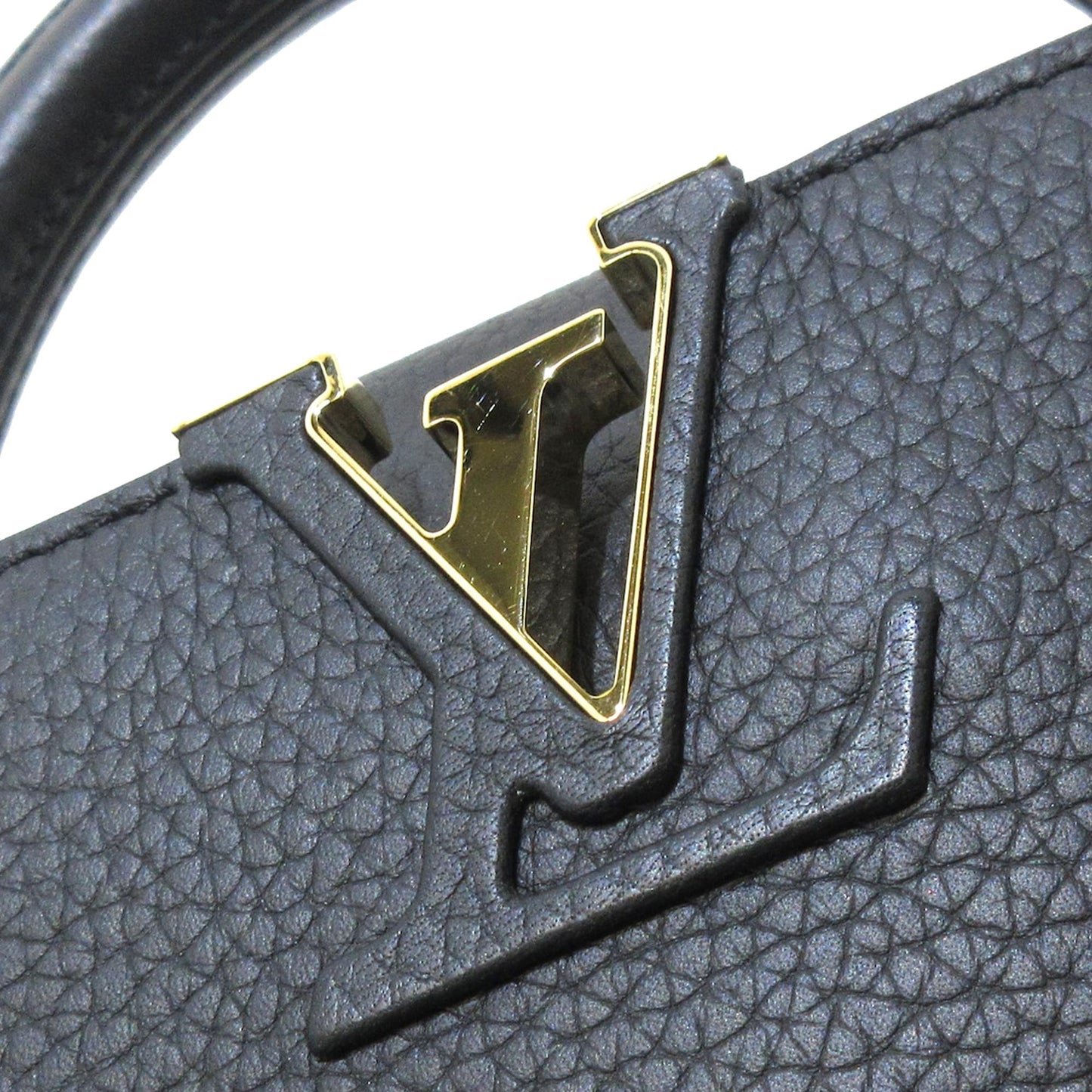 Louis Vuitton Taurillon Mini Capucines (SHG-BSV8eP)