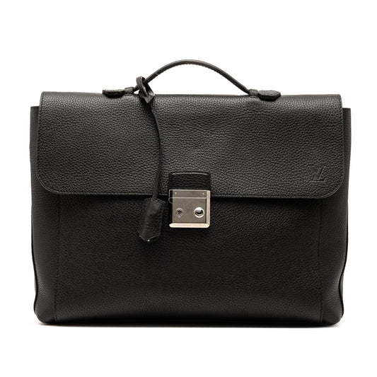 Louis Vuitton Taurillon Serviette Dorian Briefcase