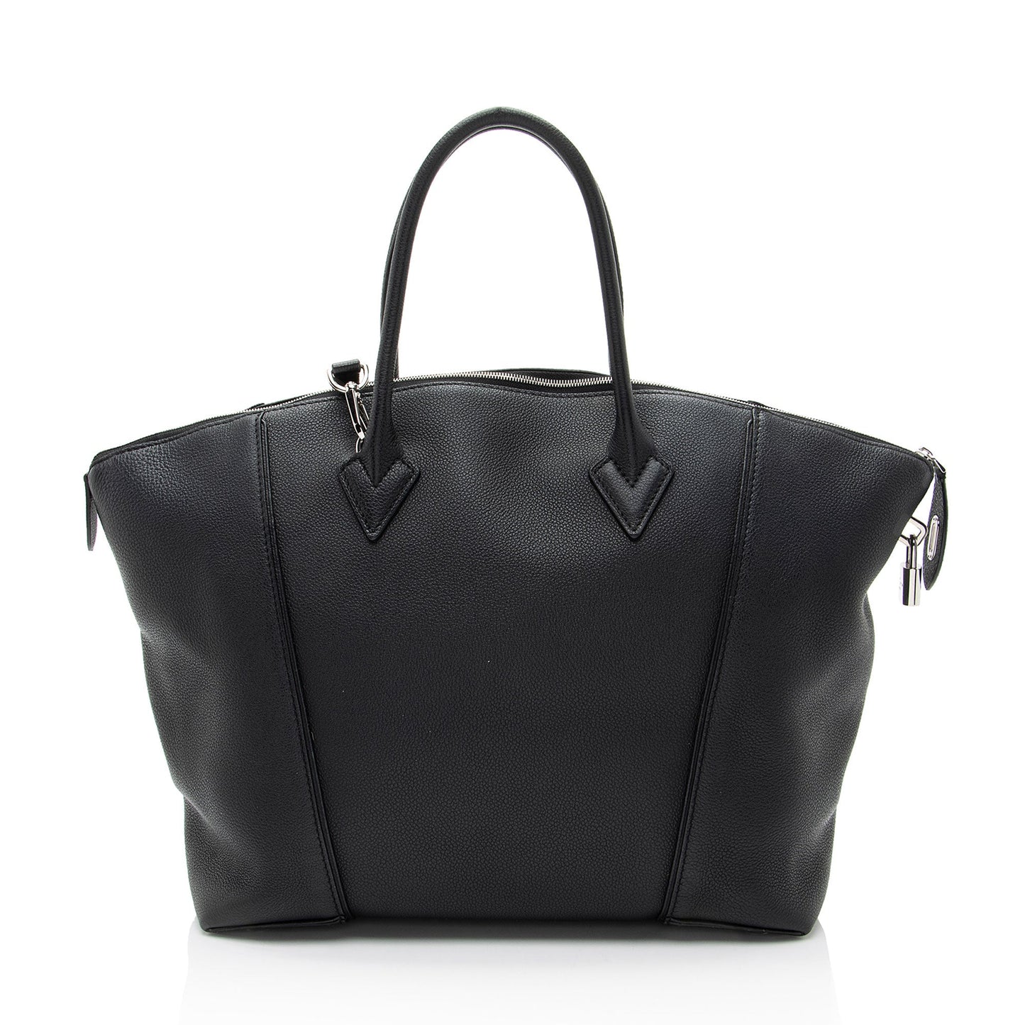 Louis Vuitton Taurillon Soft Lockit MM Satchel