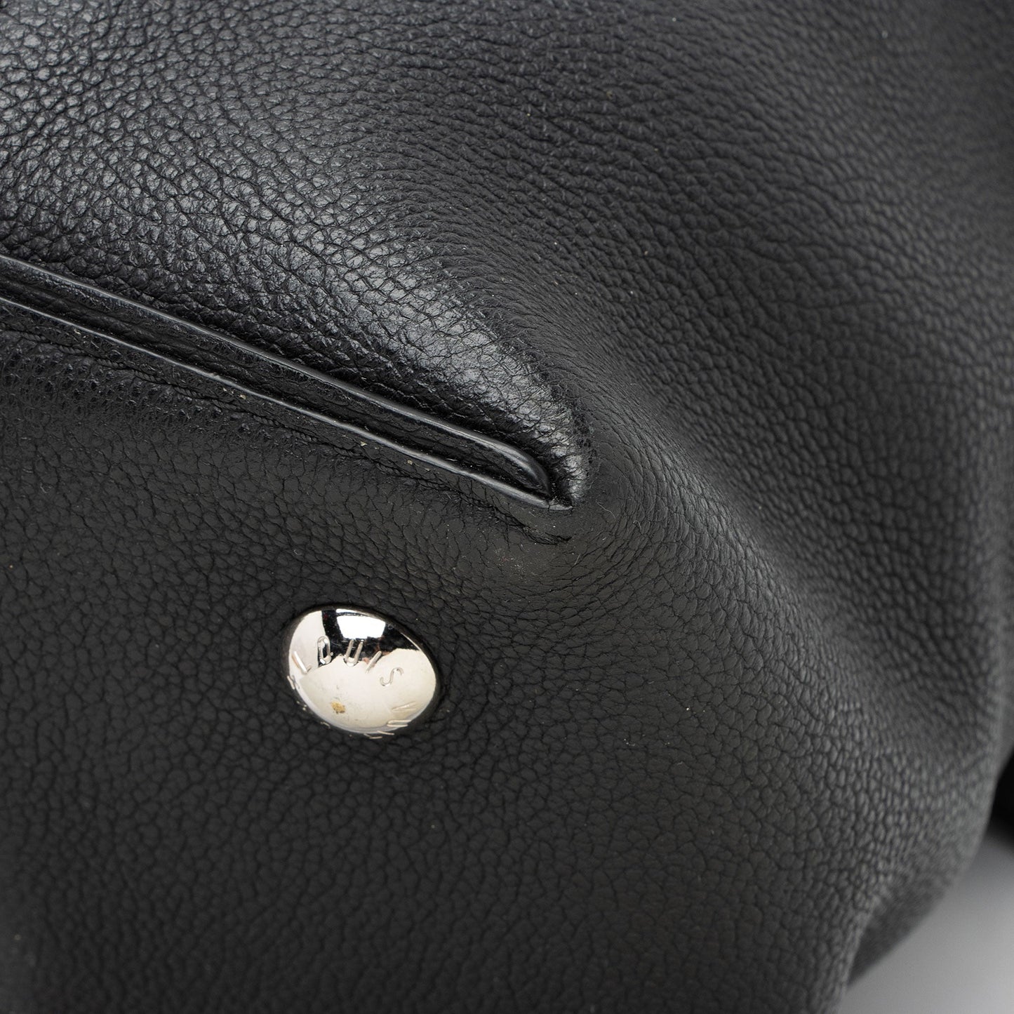 Louis Vuitton Taurillon Soft Lockit MM Satchel