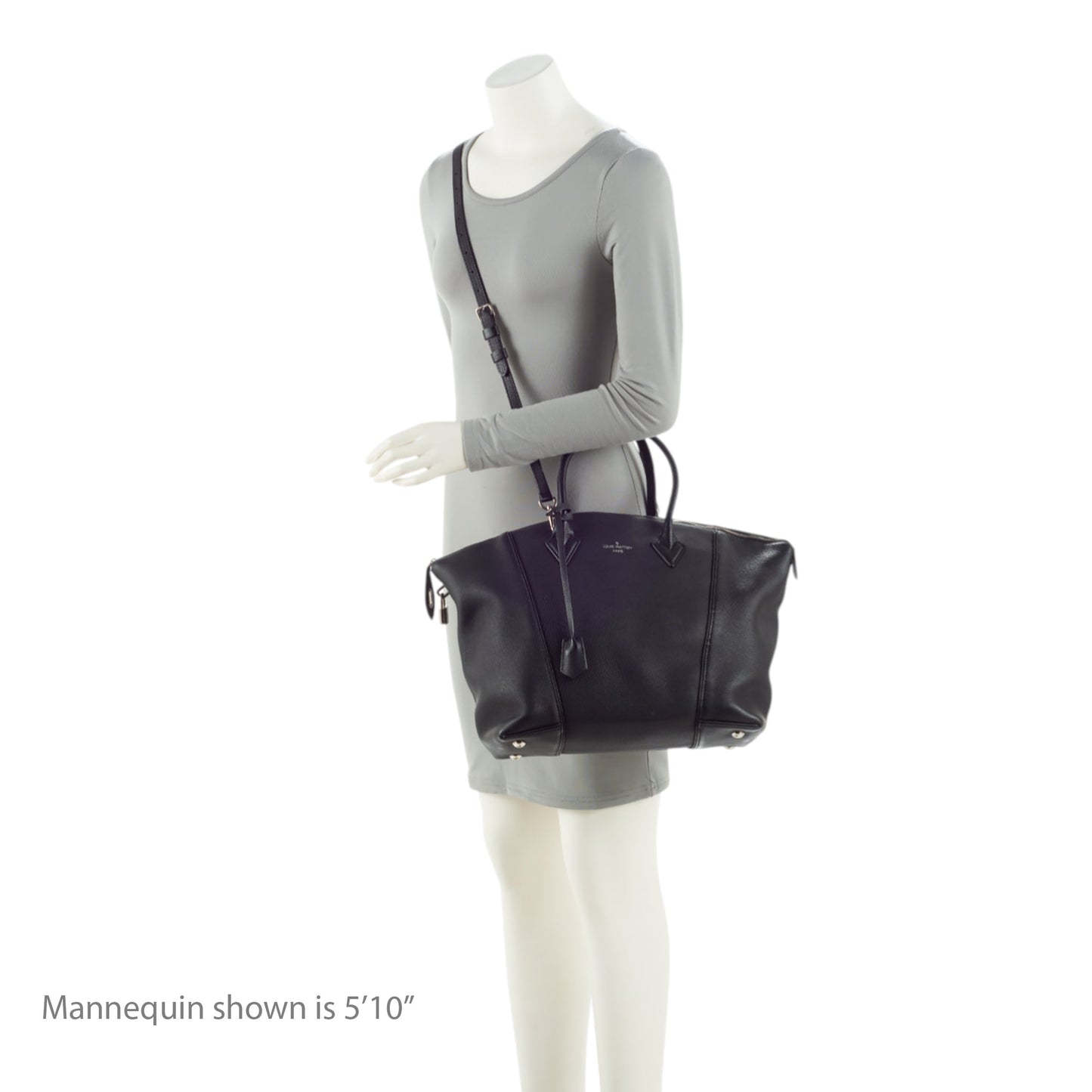 Louis Vuitton Taurillon Soft Lockit MM Satchel