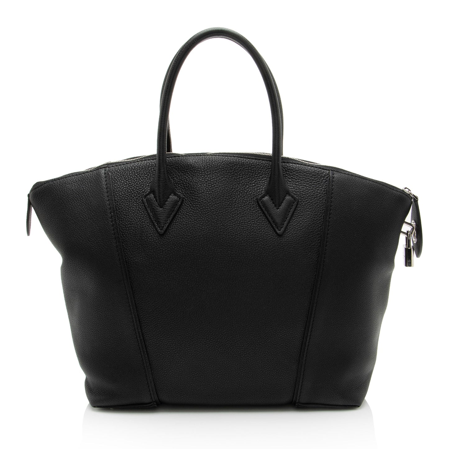 Louis Vuitton Taurillon Soft Lockit MM Satchel