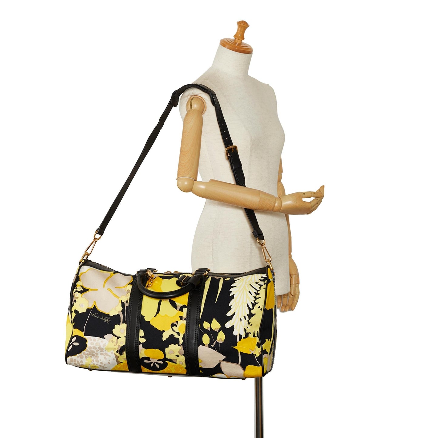 Louis Vuitton Toile Canwan Keepall Bandouliere 50