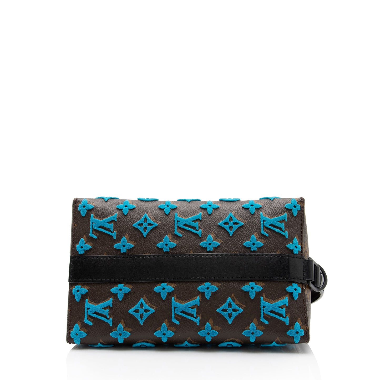 Louis Vuitton Tuffetage Monogram Canvas Triangle Messenger Bag (SHF-xhFdYr)