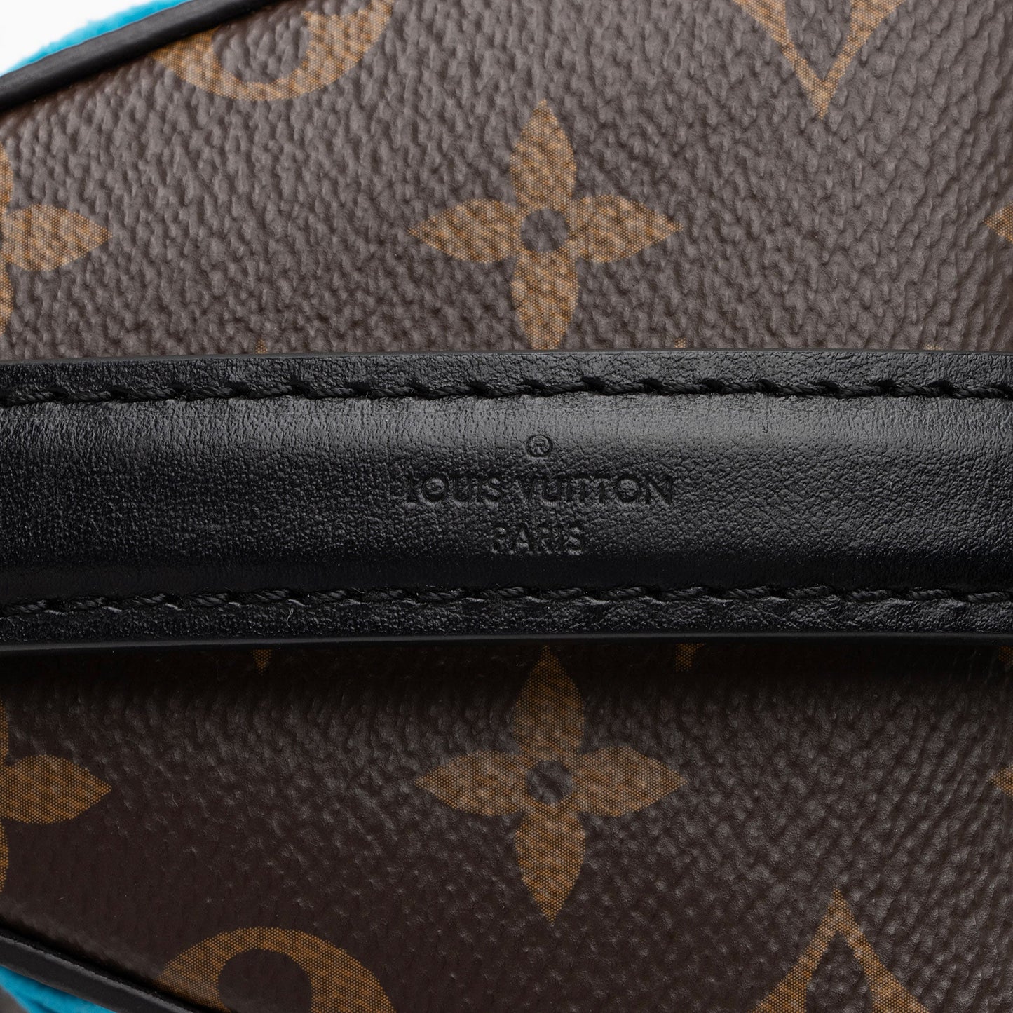 Louis Vuitton Tuffetage Monogram Canvas Triangle Messenger Bag (SHF-xhFdYr)