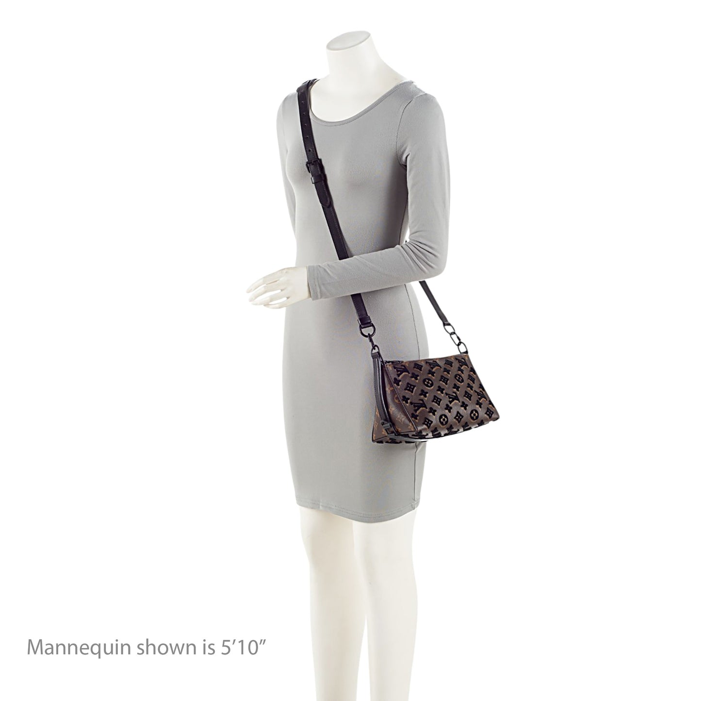 Louis Vuitton Tuffetage Monogram Canvas Triangle Messenger