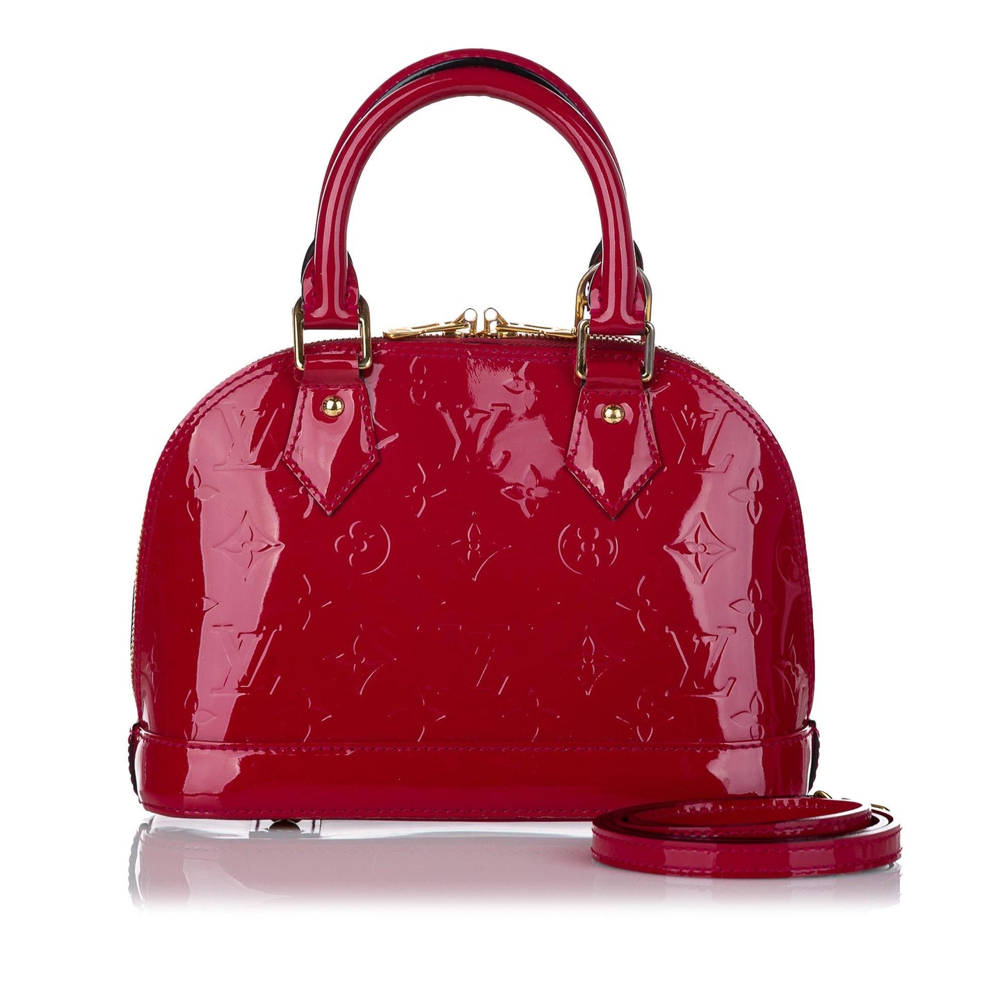 Louis Vuitton Vernis Alma BB (SHG-30200)