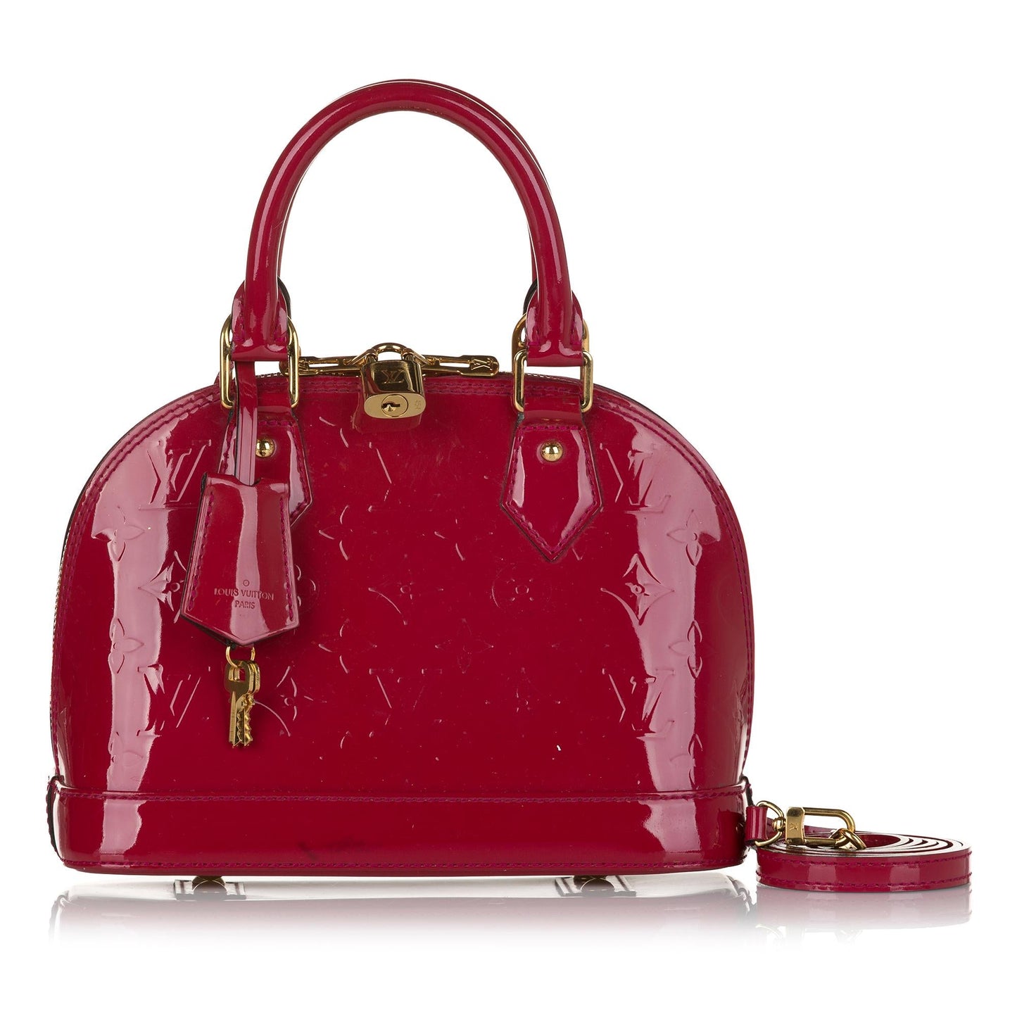 Louis Vuitton Vernis Alma BB (SHG-35009)