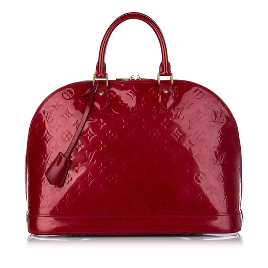 Louis Vuitton Vernis Alma MM (SHG-25869)