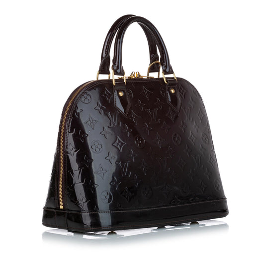 Louis Vuitton Vernis Alma PM (SHG-27943)