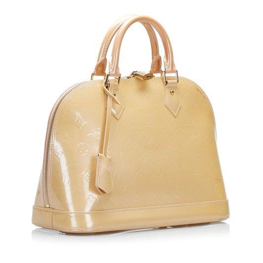 Louis Vuitton Vernis Alma PM (SHG-4Fx2gd)