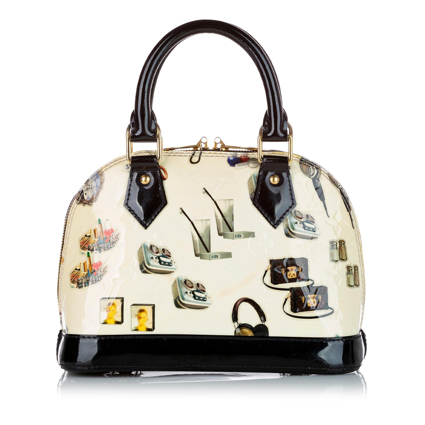 Louis Vuitton Vernis Alma Sticker BB (SHG-24117)