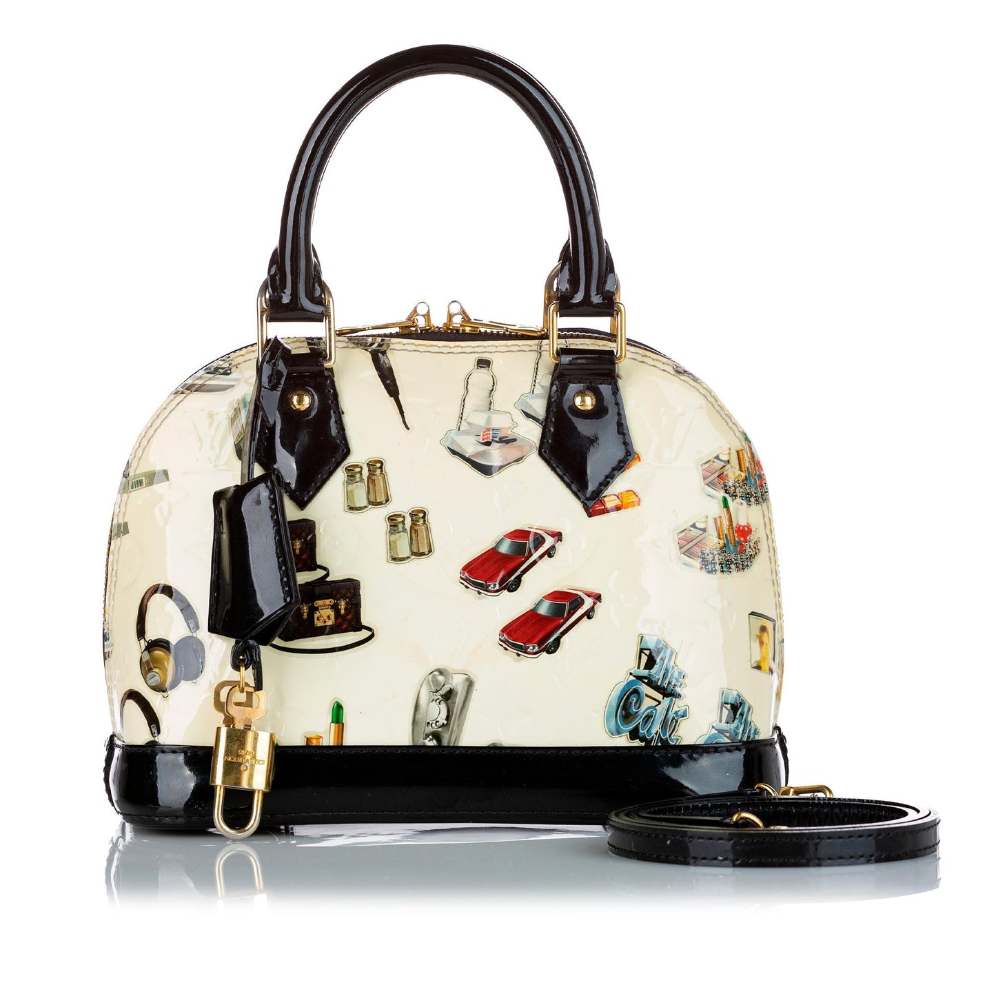 Louis Vuitton Vernis Alma Sticker BB (SHG-24117)
