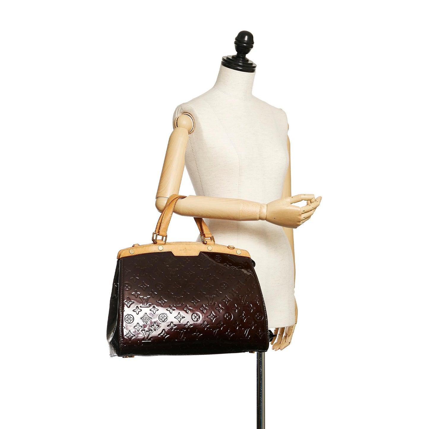 Louis Vuitton Vernis Brea MM (SHG-29386)