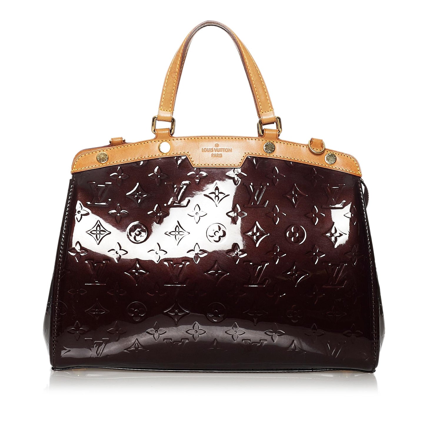 Louis Vuitton Vernis Brea MM (SHG-30116)
