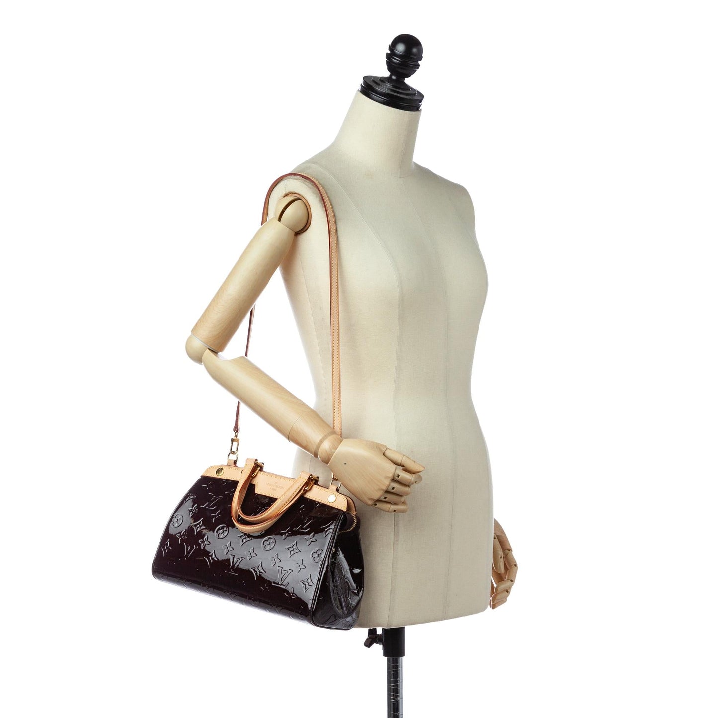 Louis Vuitton Vernis Brea PM (SHG-27105)