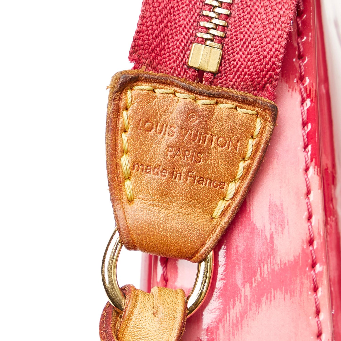 Louis Vuitton Vernis Ikat Pochette Accessoires (SHG-31095)