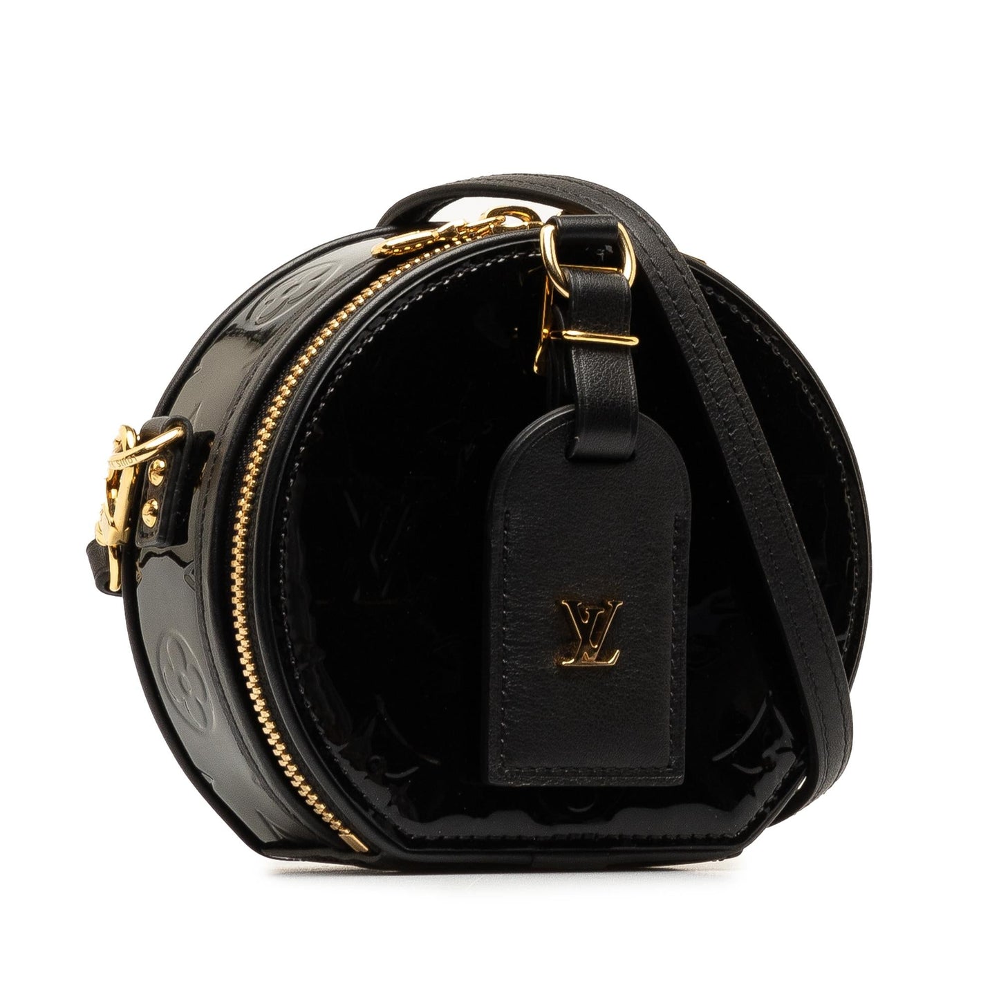 Louis Vuitton Vernis Mini Boite Chapeau Souple (SHG-g8HBBF)